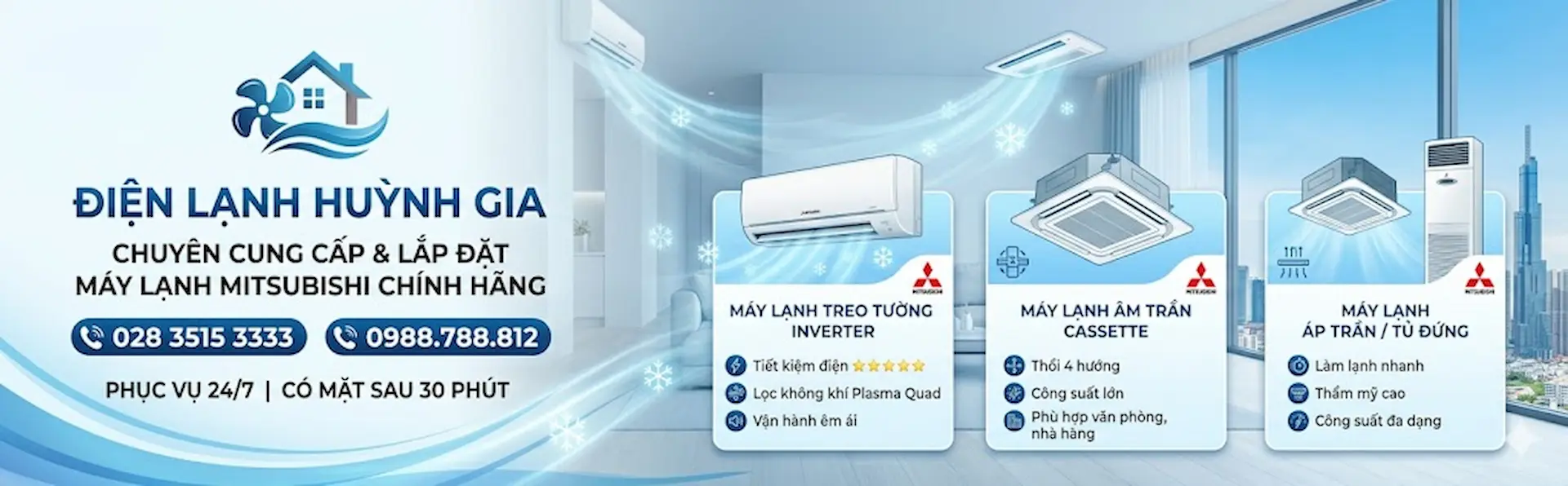 Máy Lạnh Mitsubishi