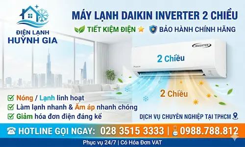 Máy Lạnh Daikin FTKY25WAVMV Inverter 1HP – Giá, Thông Số & Dịch Vụ TPHCM