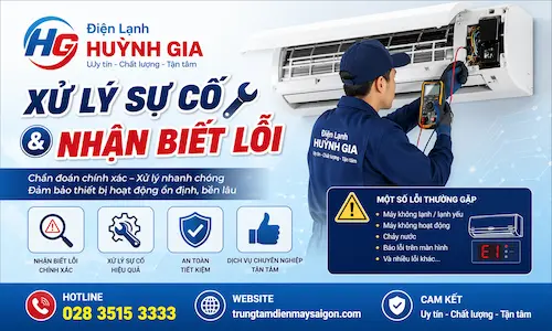 Tổng hợp bảng mã lỗi máy lạnh các hãng phổ biến (Panasonic, Daikin, LG, Toshiba) – Tra cứu nhanh & chính xác